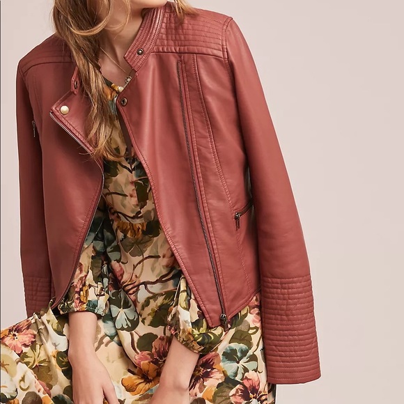 Etttwa Vegan Leather Jacket Moto 